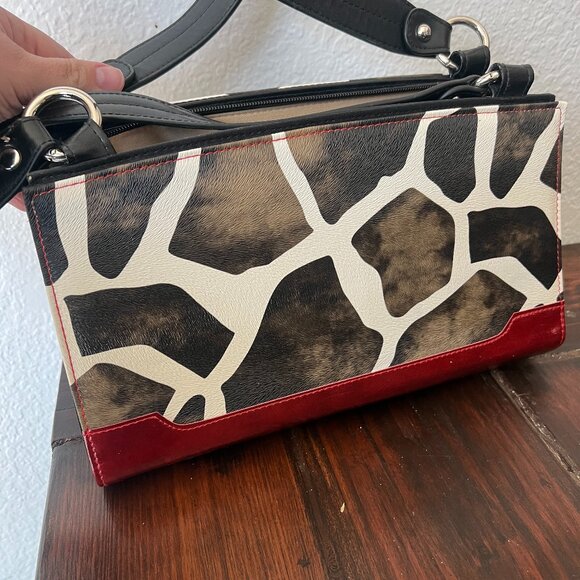 Miche Jayma Giraffe Print Classic Purse Shell - Picture 1 of 4